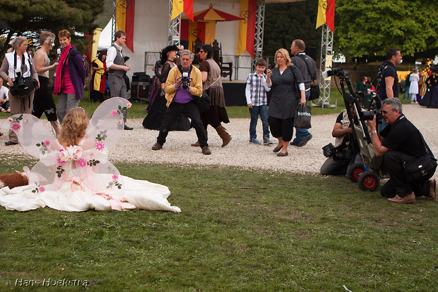 En maar blijven lachen!