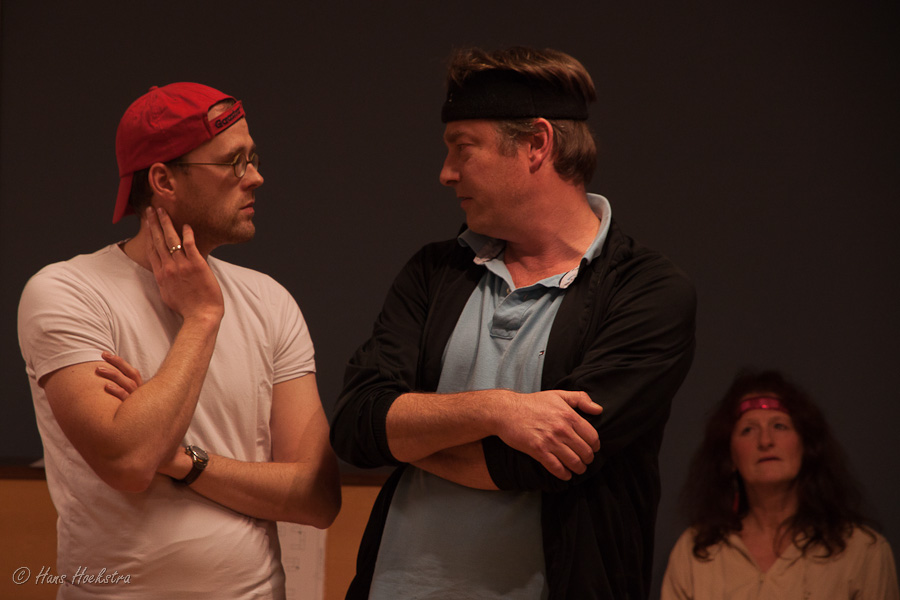 Even een serieus moment