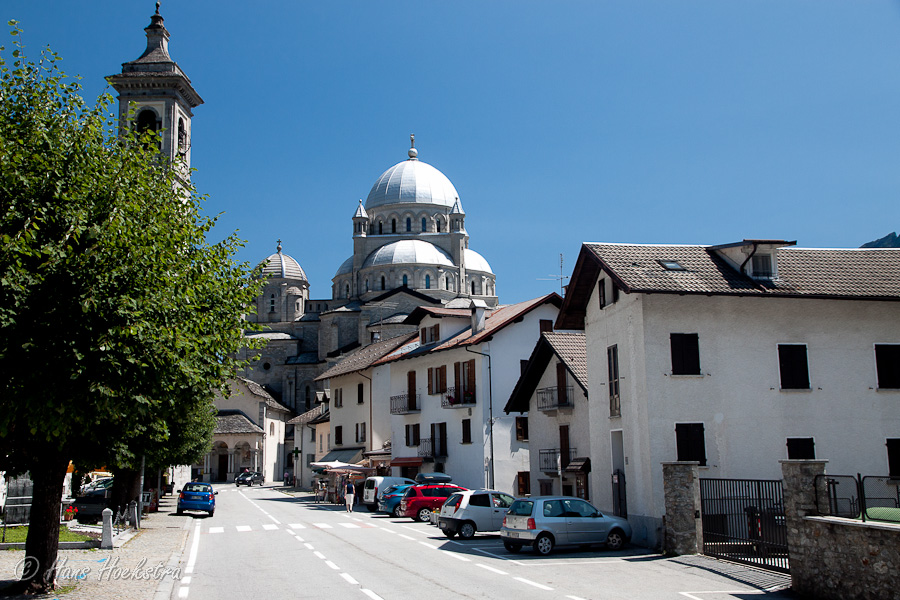 Santuario Della Madonna Del Sangue in het Italiaanse plaatsje Re