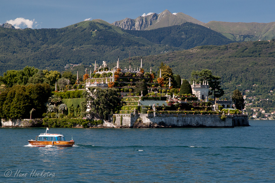Isola Bella in het Lago Maggiore bij Stresa