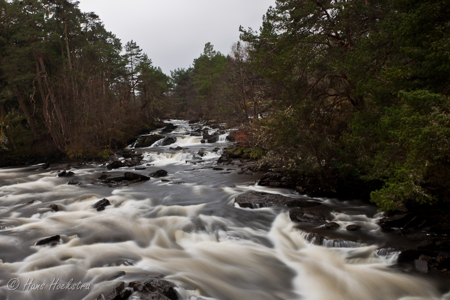 Dochart falls in Killin