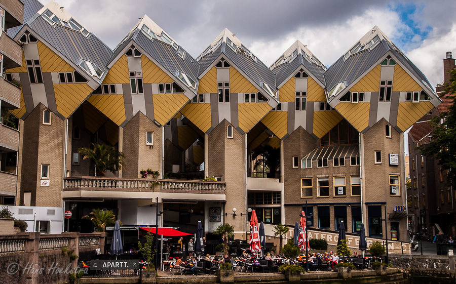 De beroemde kubuswoningen