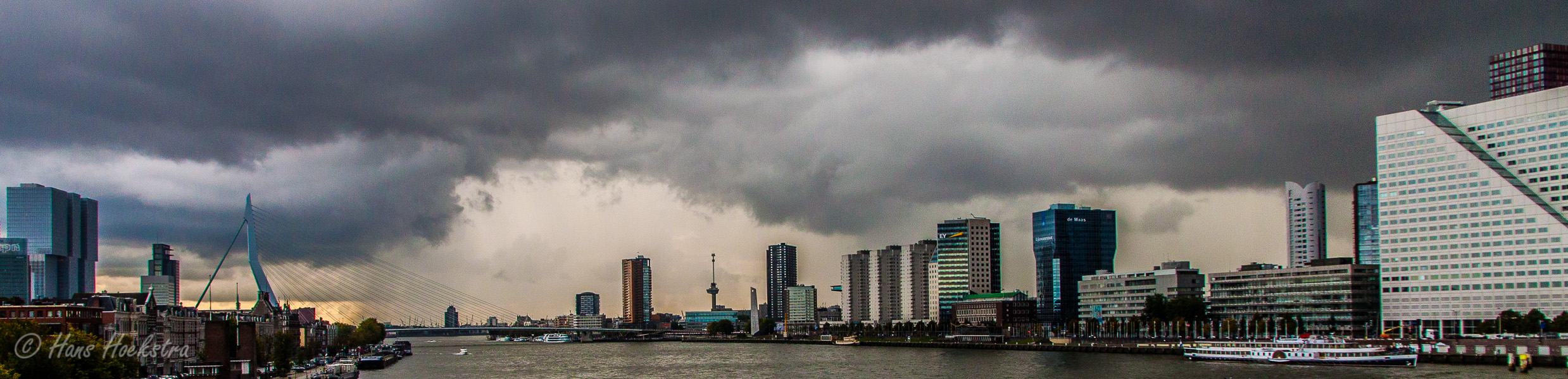 Skyline van Rotterdam