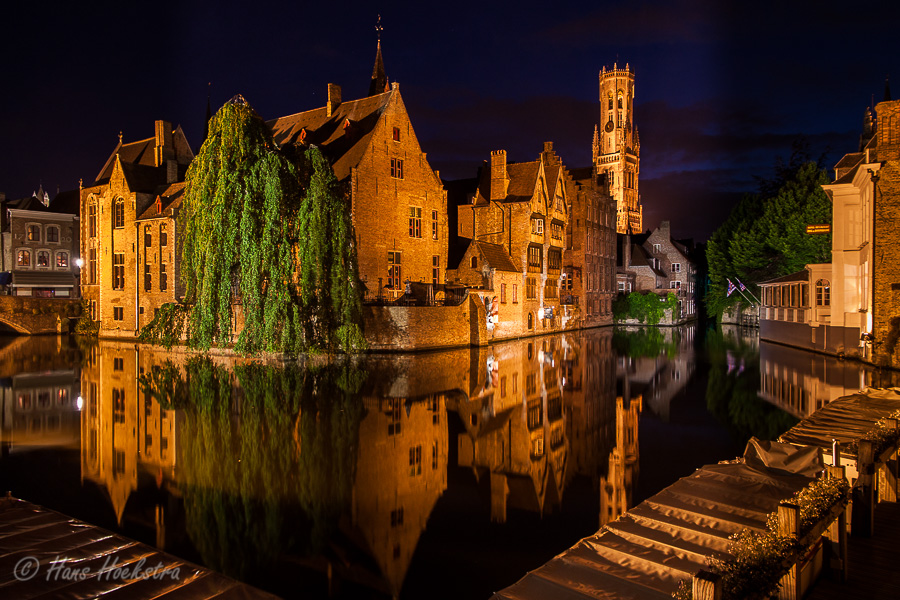 Gezicht vanaf de Rozenhoedkaai