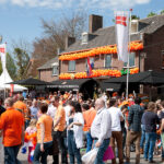 Vol terras bij de Koning van Denemarken